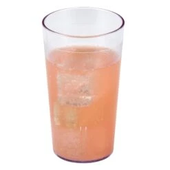 Cambro 1200P152 Colorware Clear 12.6 Oz. Plastic Tumbler - 72 / CS