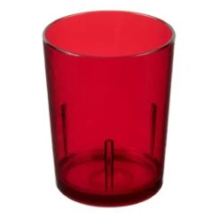 Cambro D14156 Del Mar Red 14 Oz. Tumbler With Crackle Finish - 36 / CS